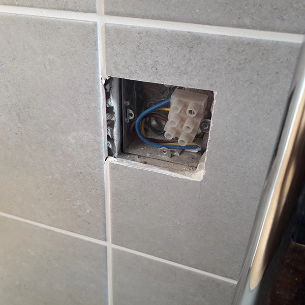 Tile repair – Before Tile repair - Before